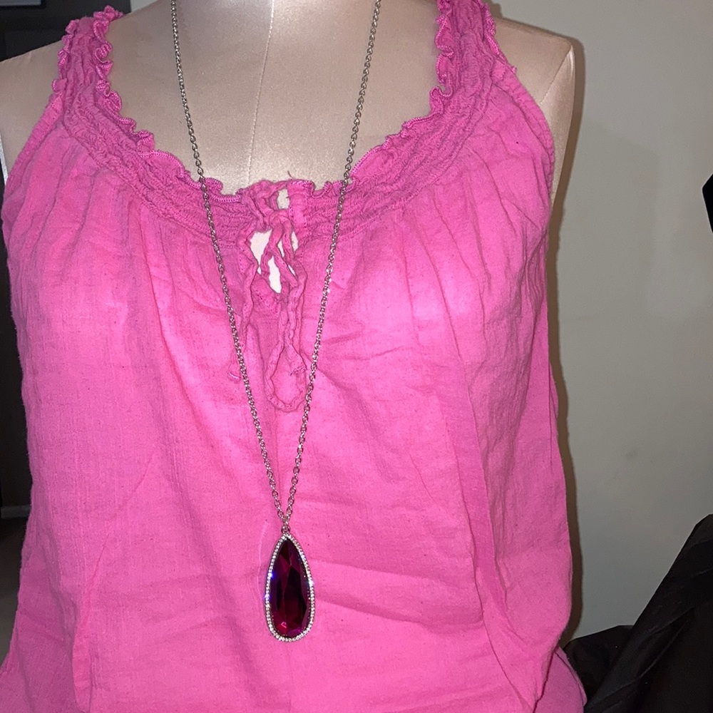 Pink ice drop